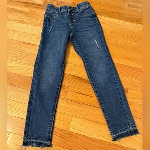 Girls size 6x Dark Blue Skinny Jeans